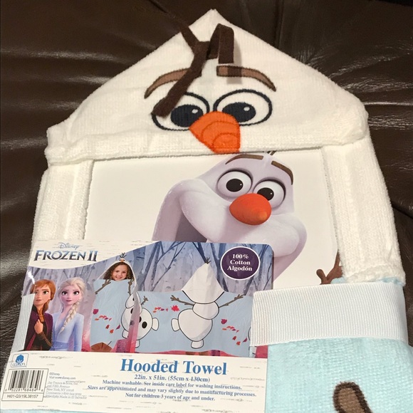 Disney Bath Frozen Ii Olf Shaped Blanket Poshmark